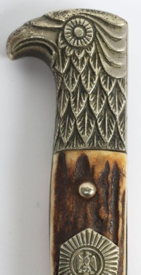 Weimar Republic Clamshell Police Bayonet by WKC, Solingen, - 7