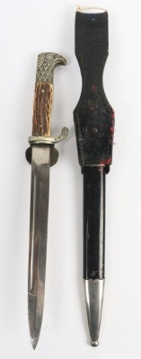 Weimar Republic Clamshell Police Bayonet by WKC, Solingen, - 8