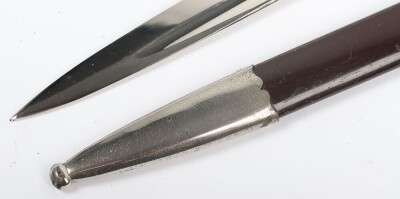 Third Reich Rural Police Bayonet by Clemen & Jung, Solingen, - 8