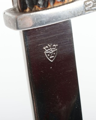 Third Reich Rural Police Bayonet by Clemen & Jung, Solingen, - 12