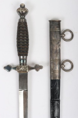 German Fire Brigade Parade Dress Dagger, - 9