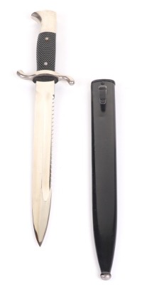 Third Reich Fire Service Parade Bayonet with Sawback Blade