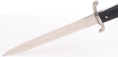 Third Reich Fire Service Parade Bayonet with Sawback Blade - 7