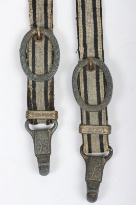 Third Reich Bahnschutz (Railways Protection) 2nd Pattern Dagger Straps - 2