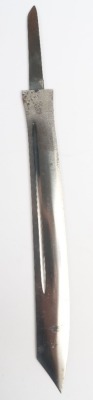 Third Reich RAD Officers Dagger Blade by WKC, Solingen, - 5