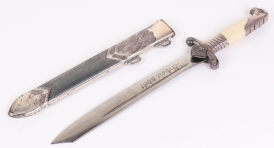 Third Reich RAD Leaders Dress Dagger by WKC, Solingen - 7