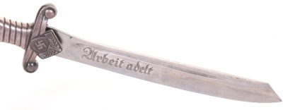 Third Reich RAD Leaders Dress Dagger by WKC, Solingen - 17