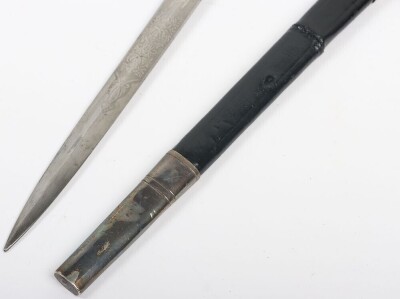 German Fire Brigade Parade Dress Dagger, - 3
