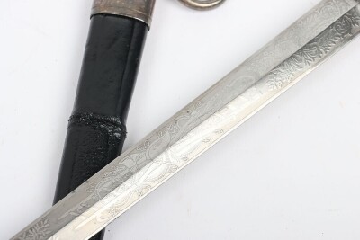 German Fire Brigade Parade Dress Dagger, - 4