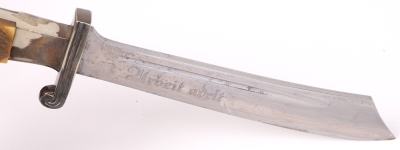 Third Reich RAD Leaders Dress Dagger with Original Hanger - 13