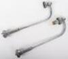 A pair of early 20th century Pullman style mounted carriage lamps - 6