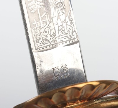Pre-Third Reich Period Hunting Cutlas by WKC, - 11