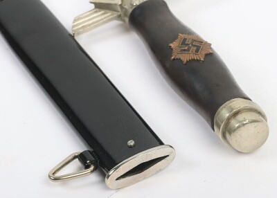 Third Reich RLB (Reichslutschutzbund) 2nd Model Mans Dress Dagger by E & F Horster, Solingen, - 7