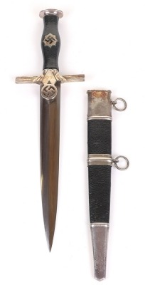 Third Reich RLB (Reichsluftschutzbund) 2nd Pattern Leaders Dress Dagger by Alexander Coppel, Solingen - 2