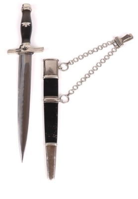 Third Reich Postchutz (Postal Protection) Dress Dagger by Paul Weyersberg, Solingen, - 3