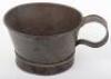 A L.M.S. (London, Midland & Scottish) railway oil can, with another and a G.W.R (Great Western Railway) cup - 2