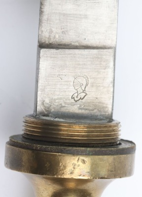 WW2 German Kriegsmarine Divers Knife by WKC, Solingen, - 7