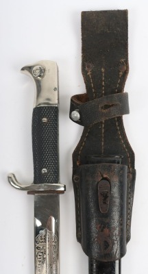 Third Reich Infantry Regiment Nr41 Engraved Memory of my Service Engraved Parade Bayonet by Alcoso, Solingen, - 2