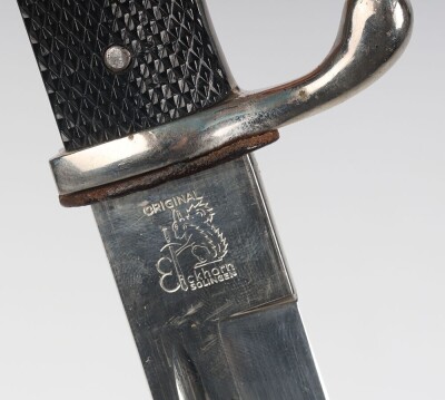 WW2 German Armed Forces Engraved Parade Bayonet by Carl Eickhorn, Solingen - 7