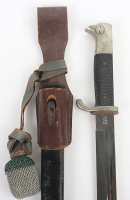 WW2 German Armed Forces (Luftwaffe) Parade Bayonet by WKC, Solingen, - 2