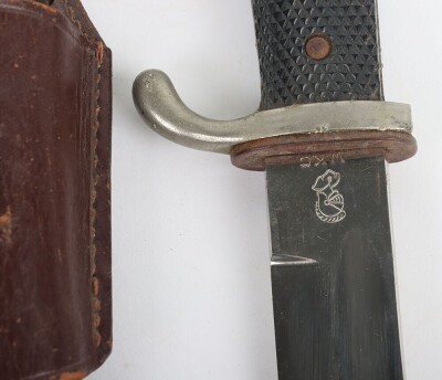 WW2 German Armed Forces (Luftwaffe) Parade Bayonet by WKC, Solingen, - 5