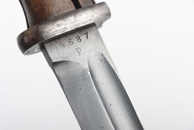 WW2 German Armed Forces K98 Combat Bayonet - 7