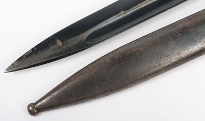 WW2 German K98 Combat Bayonet with Matching Numbers, - 4