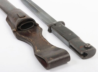 WW2 German K98 Combat Bayonet with Matching Numbers, - 5