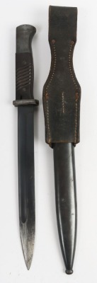 WW2 German Armed Forces Matching Numbers K98 Combat Bayonet, - 3