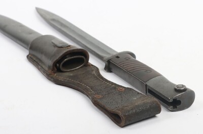 WW2 German Armed Forces Matching Numbers K98 Combat Bayonet, - 5