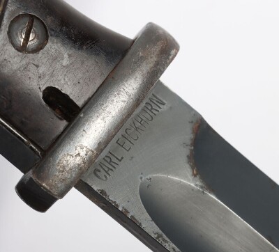WW2 German Armed Forces Matching Numbers K98 Combat Bayonet, - 7