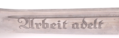 Third Reich RAD Leaders Dress Dagger by WKC, Solingen - 2