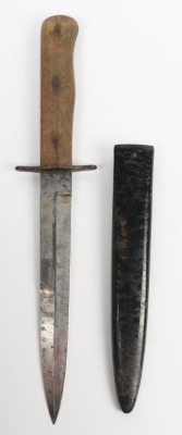 WW2 German Boot / Combat Knife, - 2