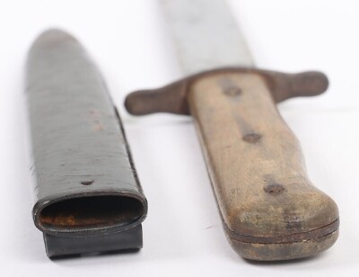 WW2 German Boot / Combat Knife, - 4