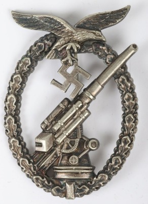 WW2 German Luftwaffe Flak Badge - 2