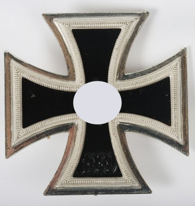 WW2 German 1939 Iron Cross 1st Class in Presentation Box by Friedrich Orth, Wien,