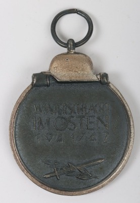 WW2 German Eastern Front Campaign Medal and Award Citation, - 6