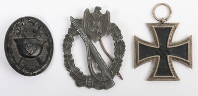 WW2 German Combat Award Grouping of Three, - 2