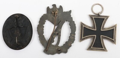 WW2 German Combat Award Grouping of Three, - 4