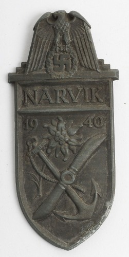 WW2 German Narvik Campaign Shield