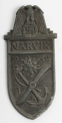 WW2 German Narvik Campaign Shield