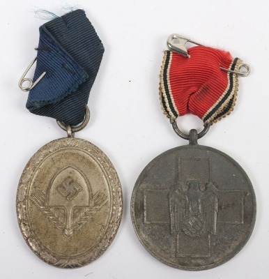 Third Reich RAD (Labour Service) 12 Year Long Service Medal - 2