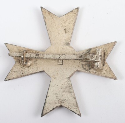 Third Reich War Service Cross 1st Class without Swords by Deumer, - 3