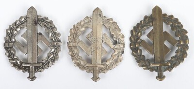 Third Reich SA Silver and Bronze Sports Badges - 2