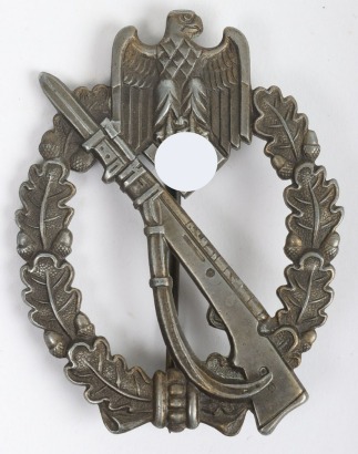 WW2 German Army / Waffen-SS Bronze Infantry Assault Badge
