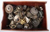 A box of oil lamp burners