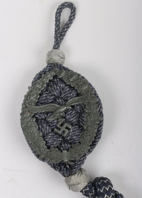 WW2 German Luftwaffe Shooting Lanyard - 3