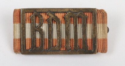 Third Reich Female Hitler Youth (Hitlerjugend) &ldquo;BDM&rdquo; Proficiency badge by F. Hoffst&auml;tter, Bonn