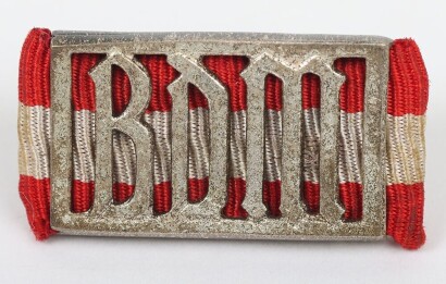 Third Reich Female Hitler Youth (Hitlerjugend) &ldquo;BDM&rdquo; Proficiency Badge by Deschler & Sohn, M&uuml;nchen