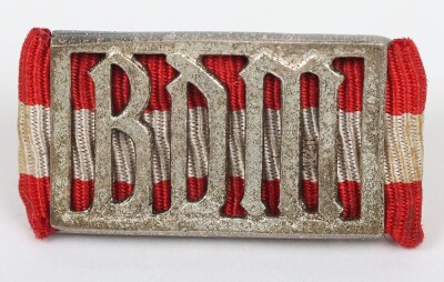 Third Reich Female Hitler Youth (Hitlerjugend) &ldquo;BDM&rdquo; Proficiency Badge by Deschler & Sohn, M&uuml;nchen